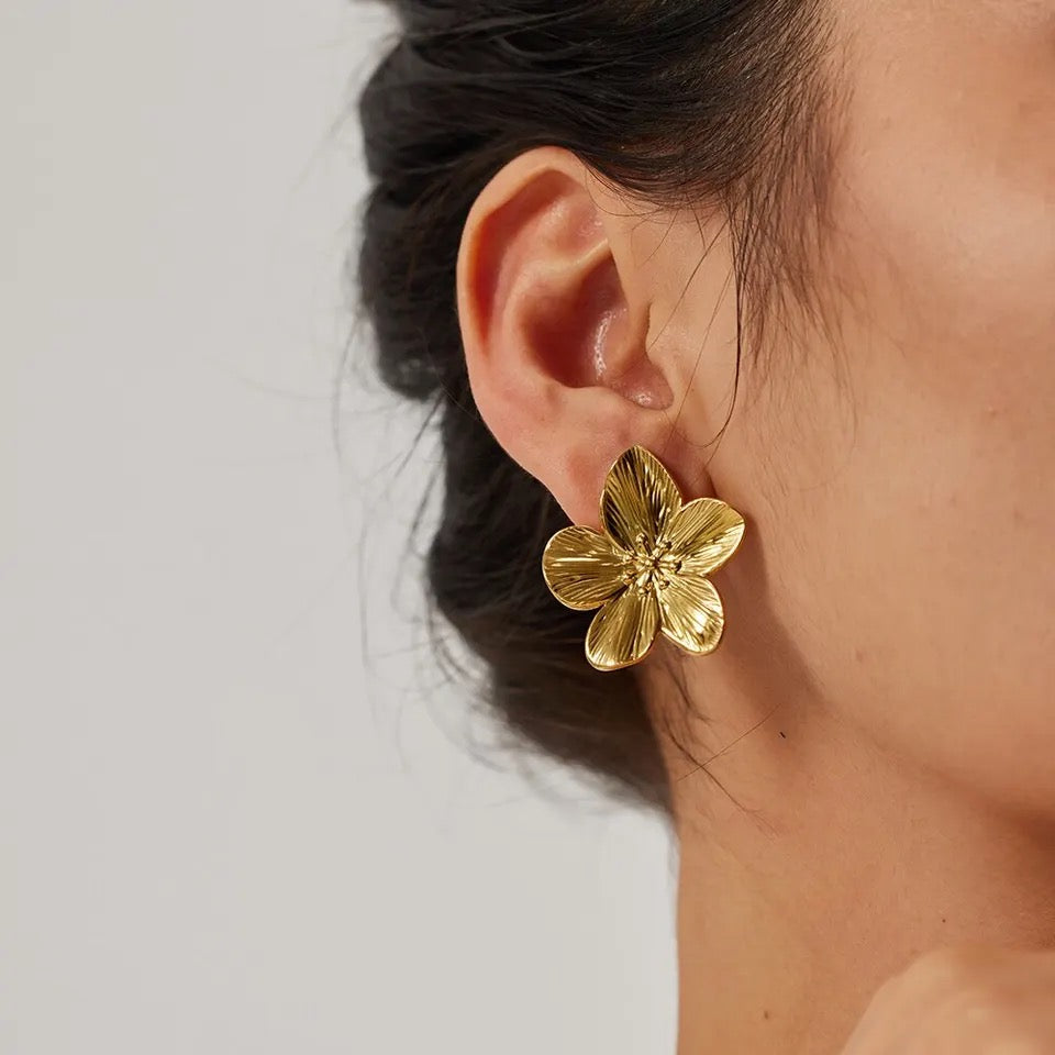 Aretes Daisy Gold