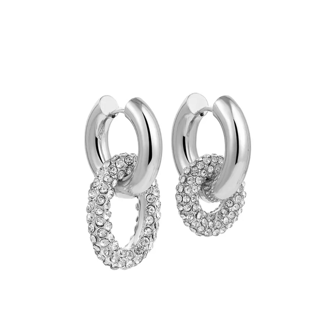 Aretes Shiny Pave
