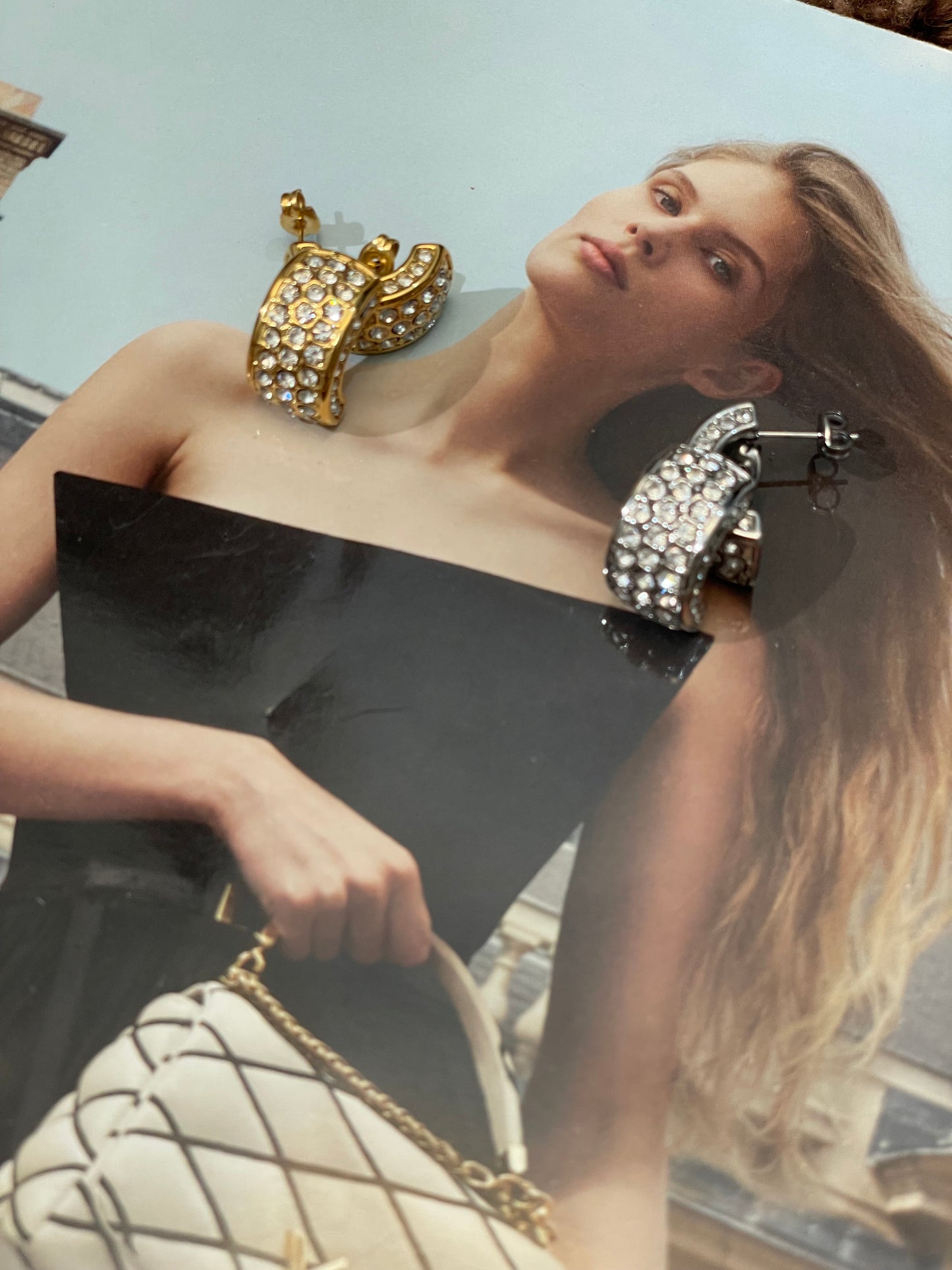 Aretes Elegant Pave