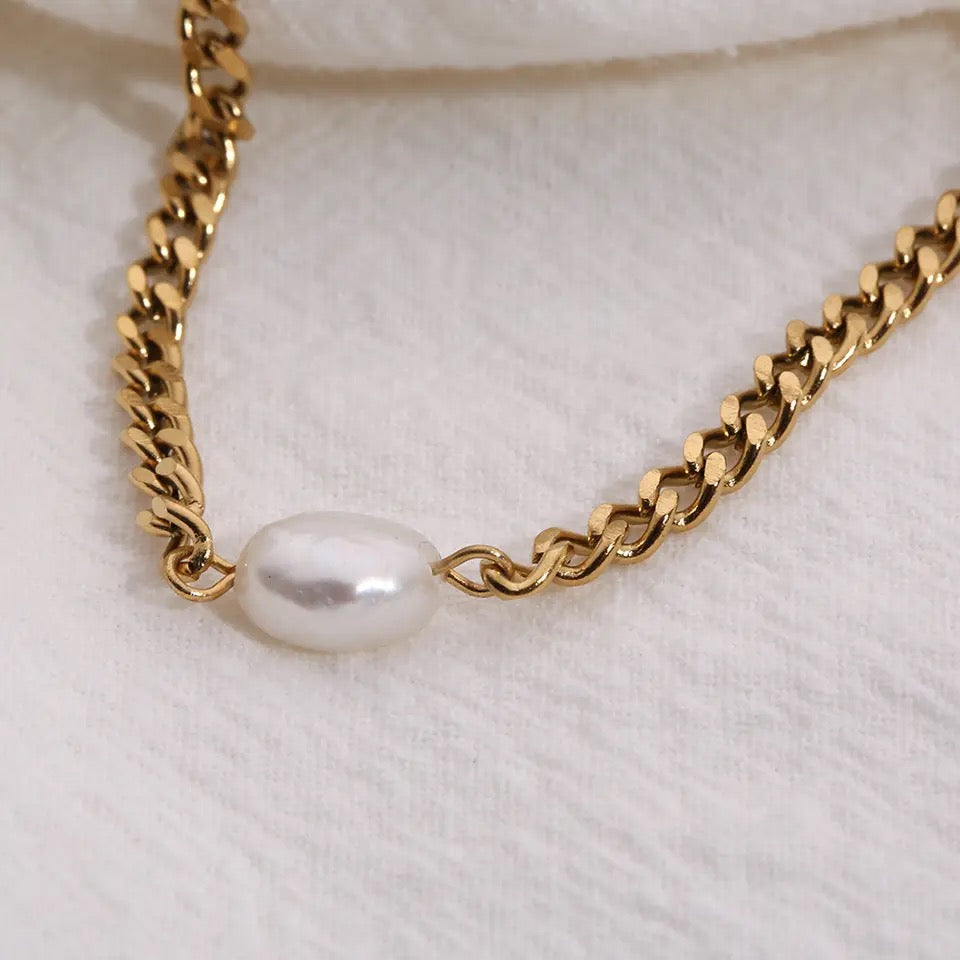 Choker Perly