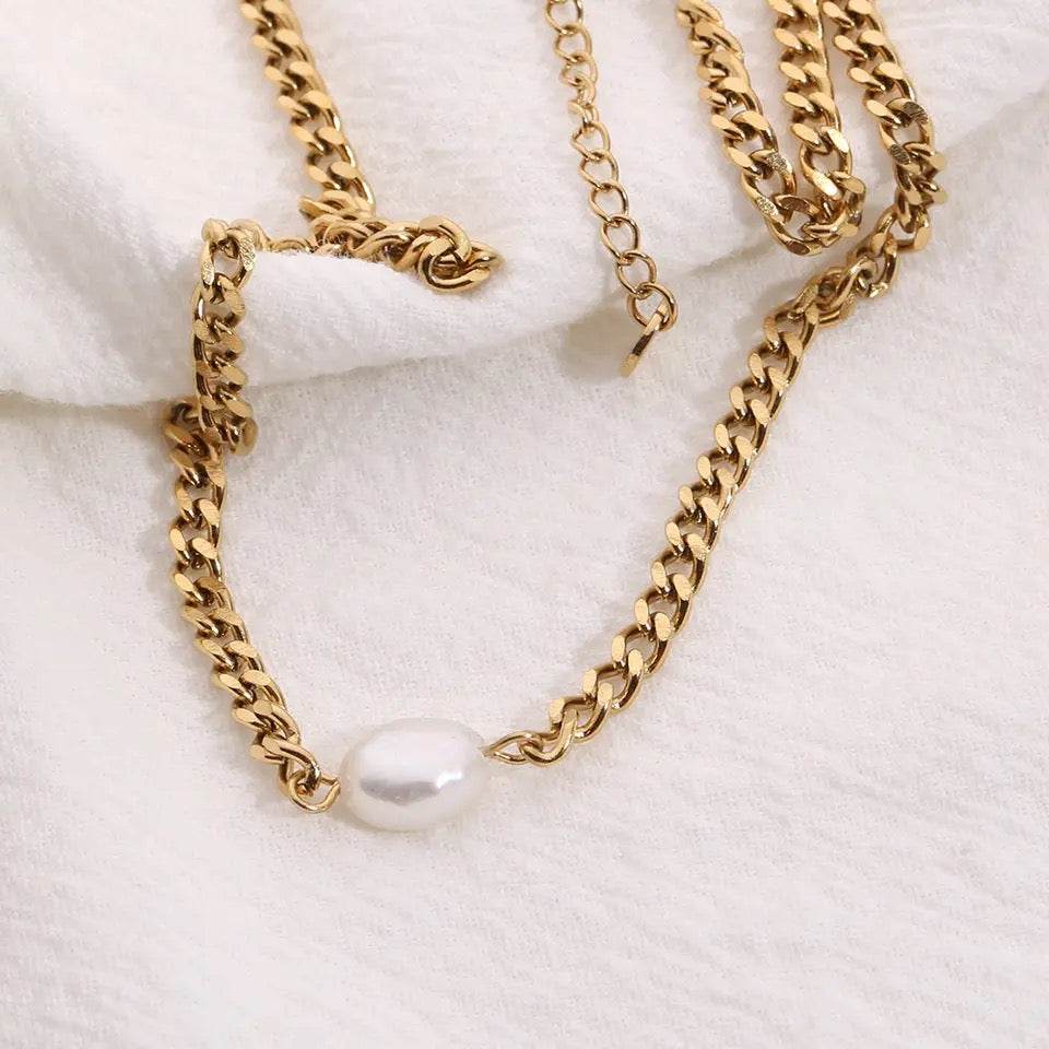 Choker Perly