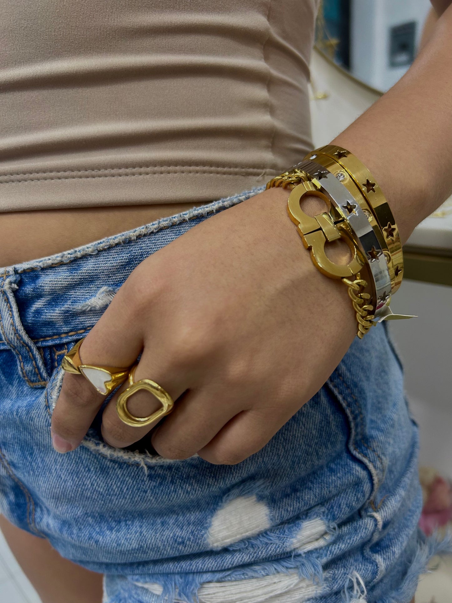Anillo Oval Gold