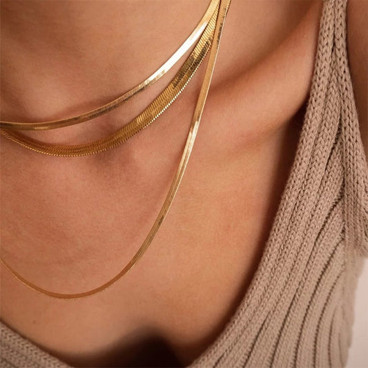 Layering Gold Snake