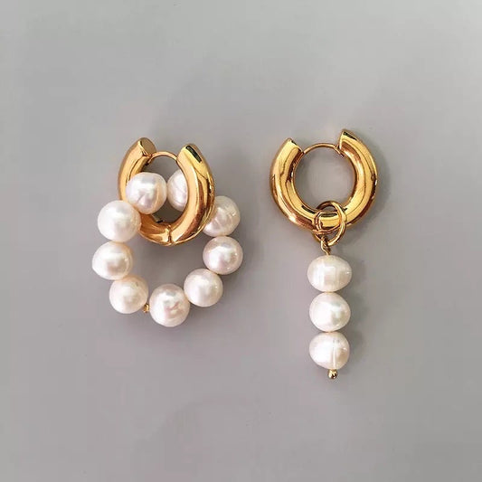 Hoops Pearl Asimetricos