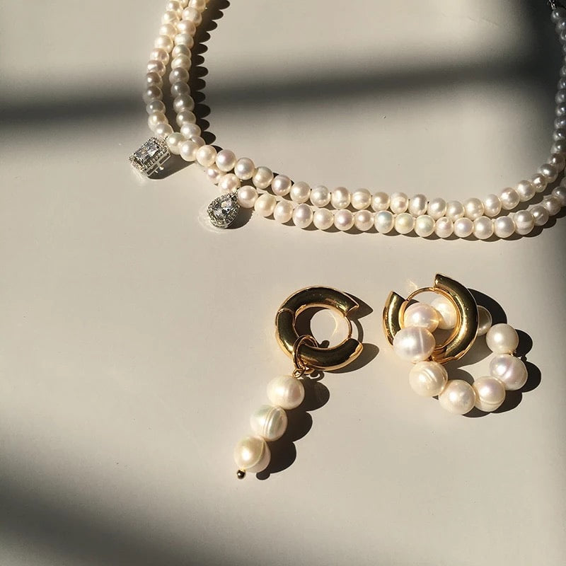 Hoops Pearl Asimetricos