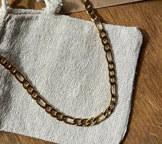 Cadena Estilo Cartier en Acero Inoxidable