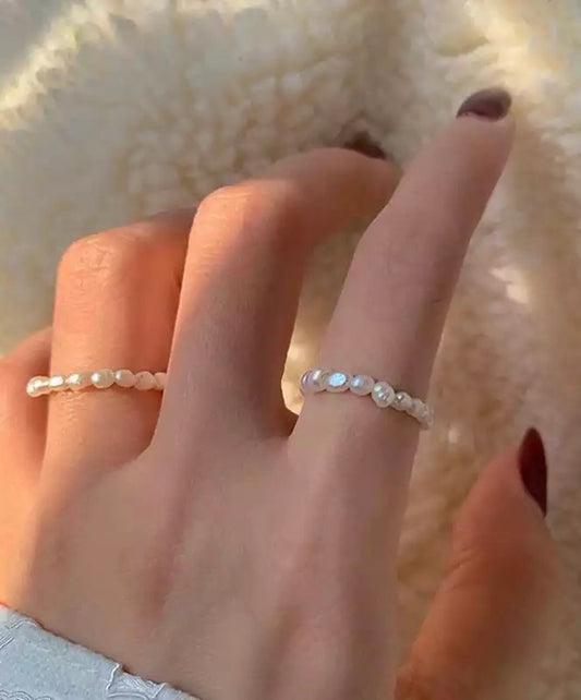 Anillo Mini Perla (Ajustable)