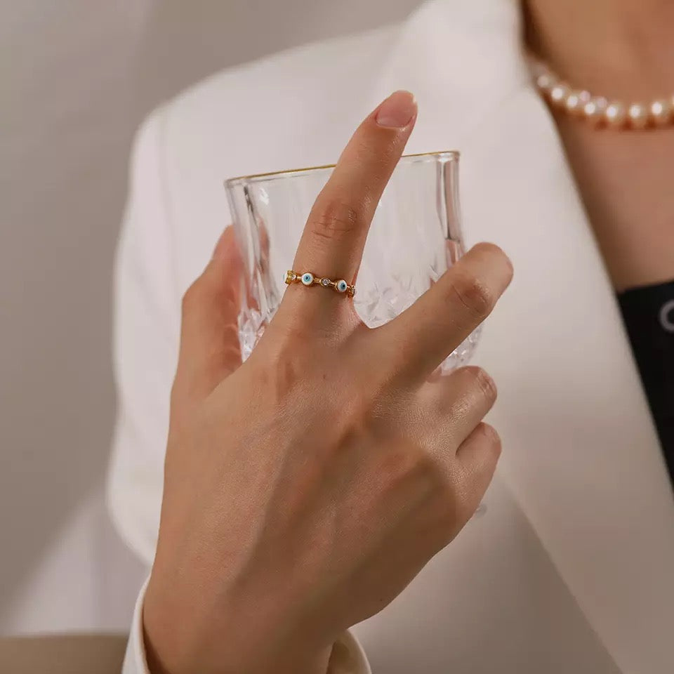 Anillo ojitos protección