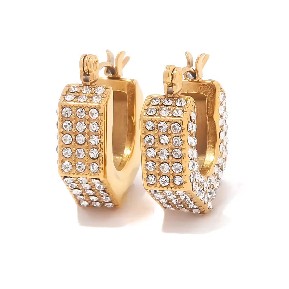 Aretes Shine Gold