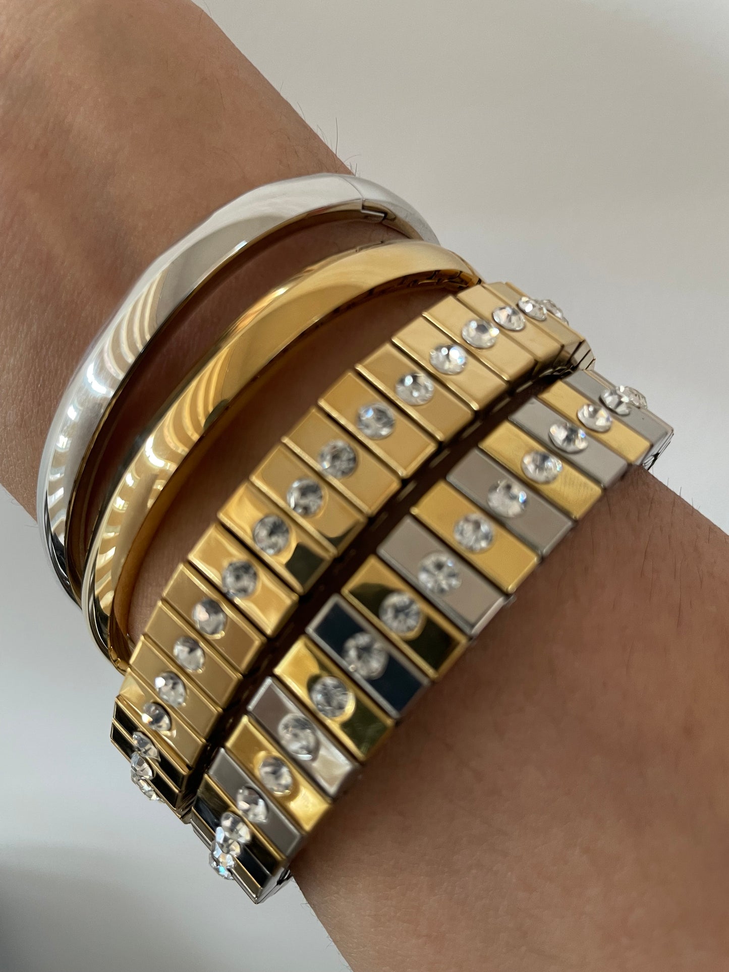 Retro Bracelet Gold & Silver