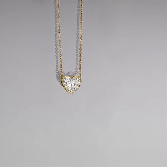 Collar Corazón Cristal