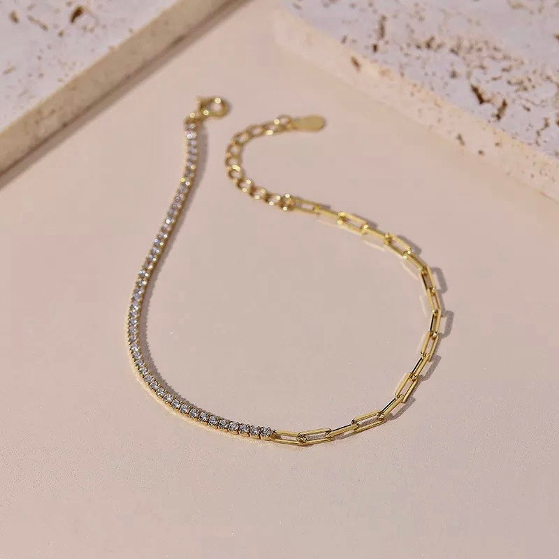 Pulsera Tennis + Link