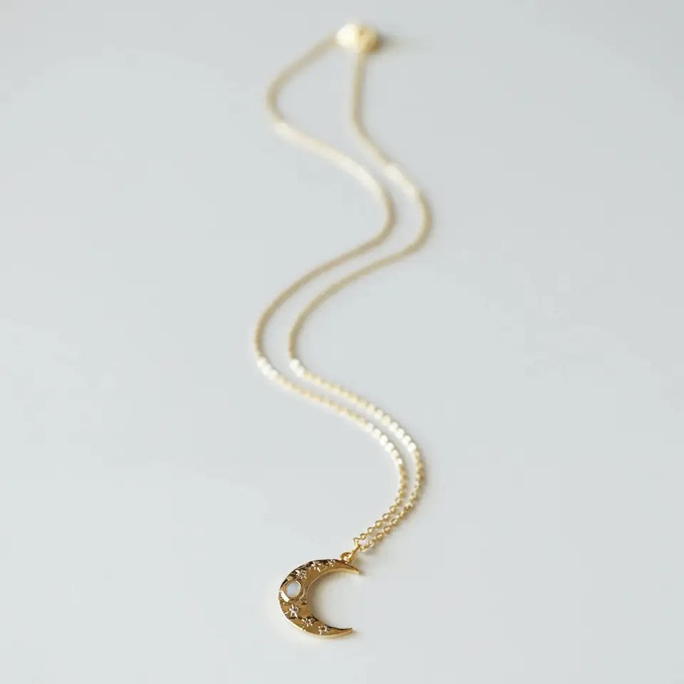 Collar Opal Moon