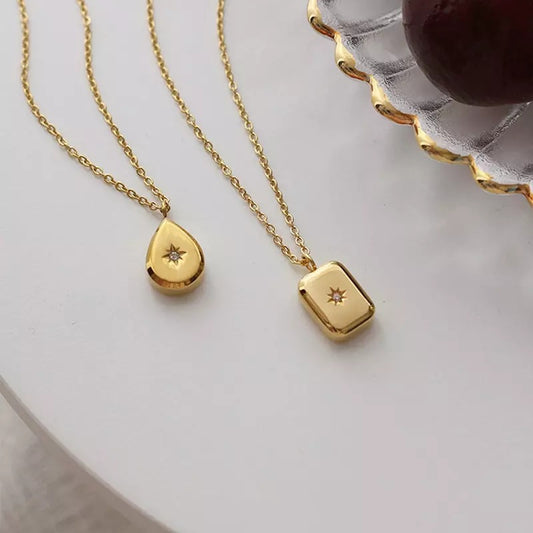 Collar Golden Drop