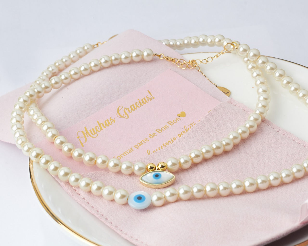 Collar Ojo Turco Nacar