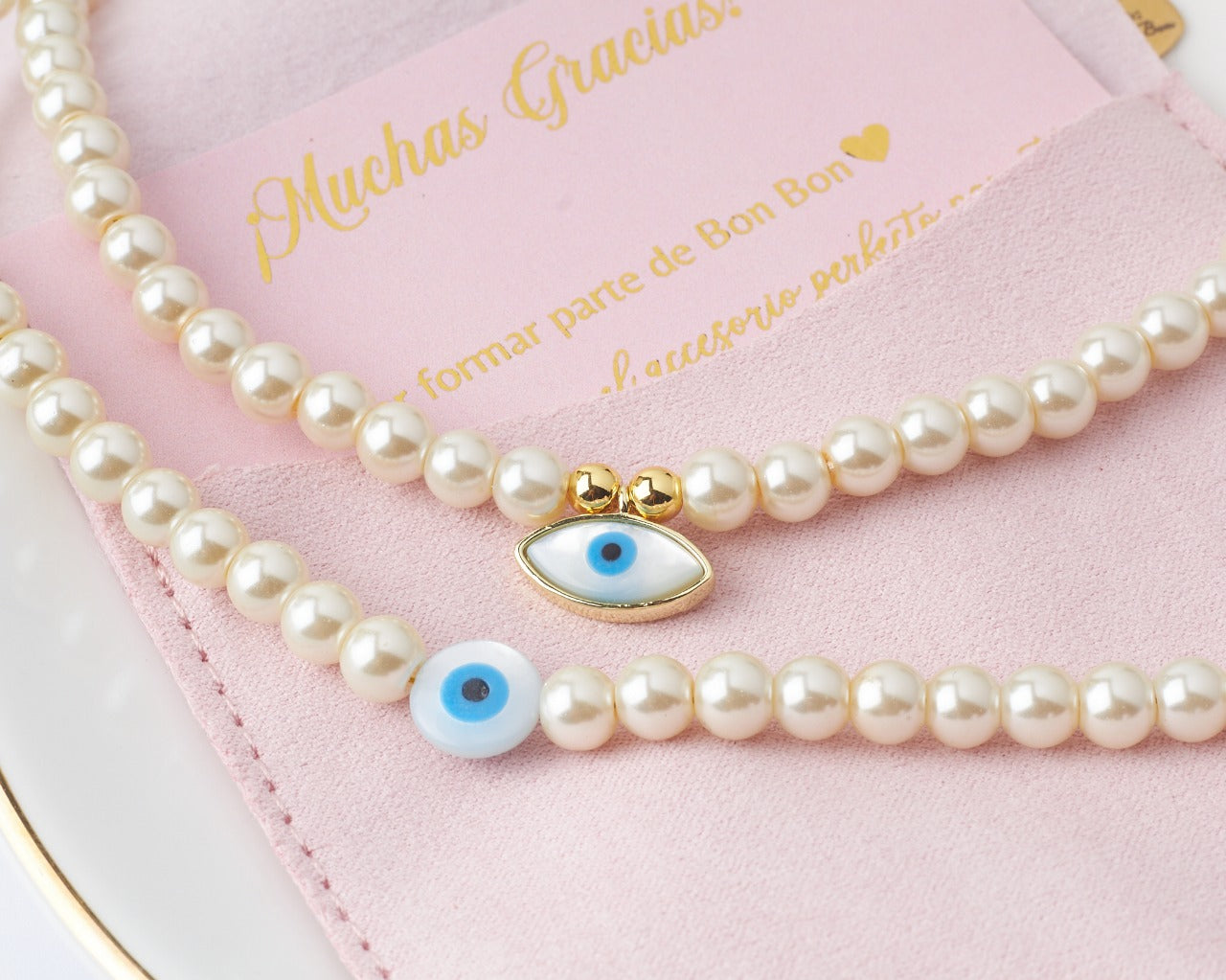 Collar Ojo Turco Nacar