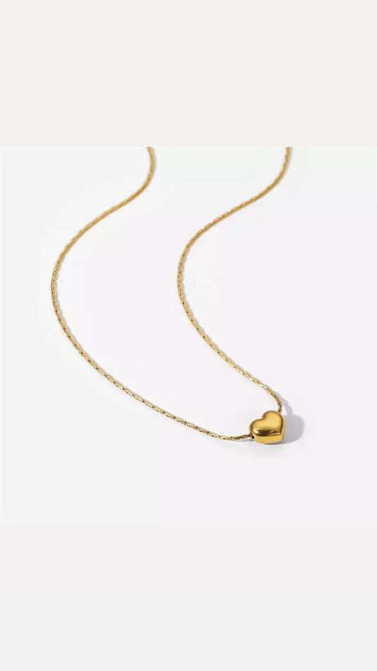 Collar Corazón Globo