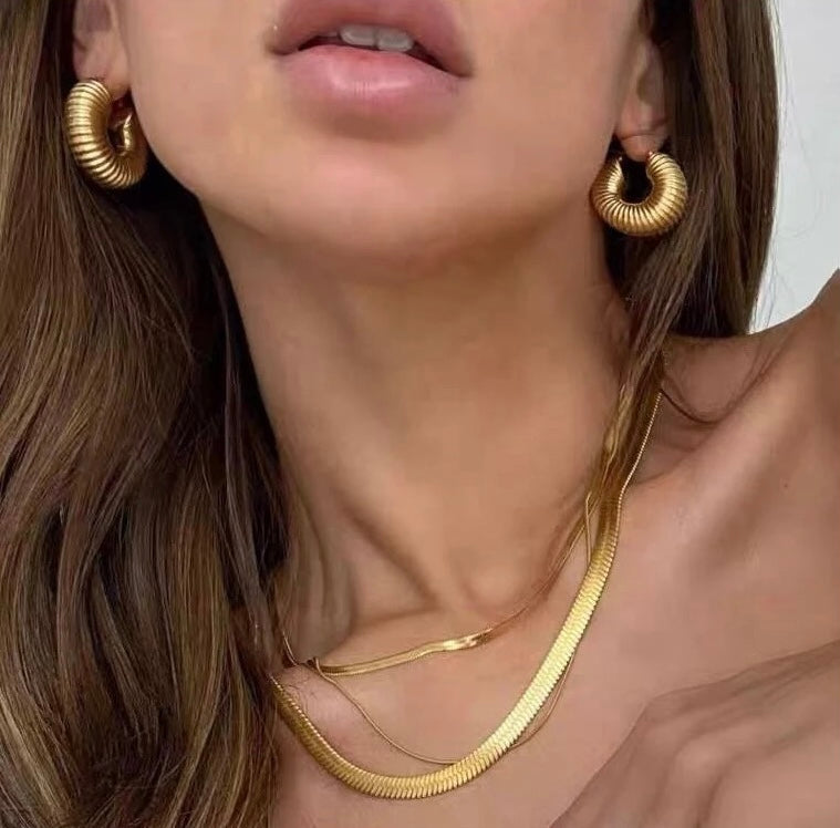 Chunky Hoops curvy